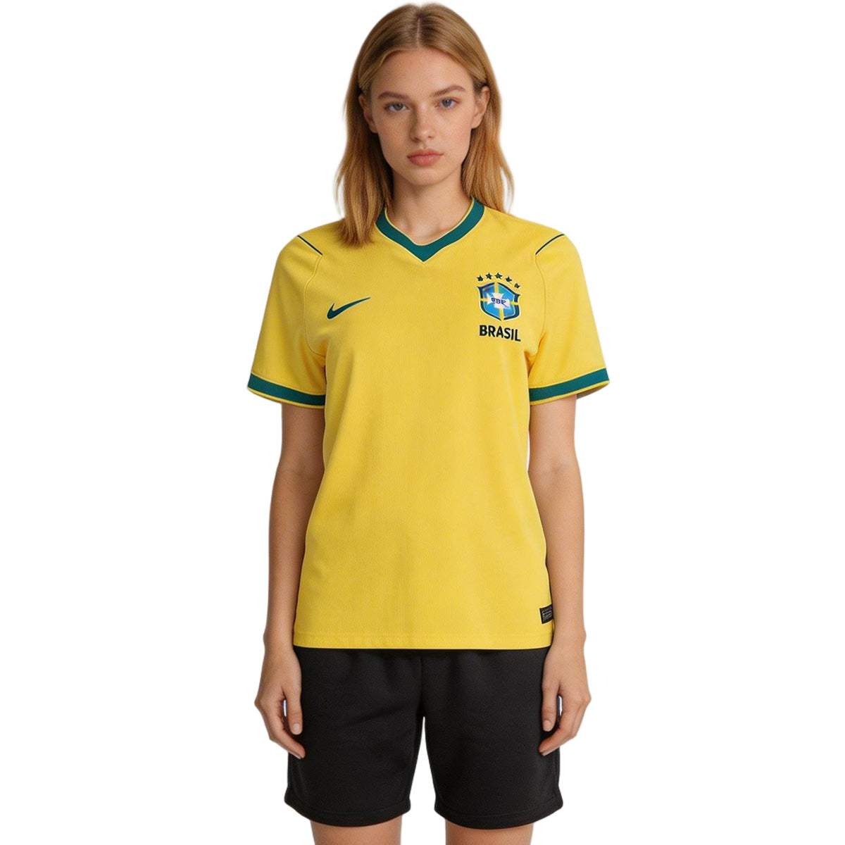 Women's Brazil Home Jersey World Cup 2026 Front