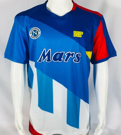 #10 Napoli Maradona Version Retro Soccer Jersey 背后10号 ★★ Front