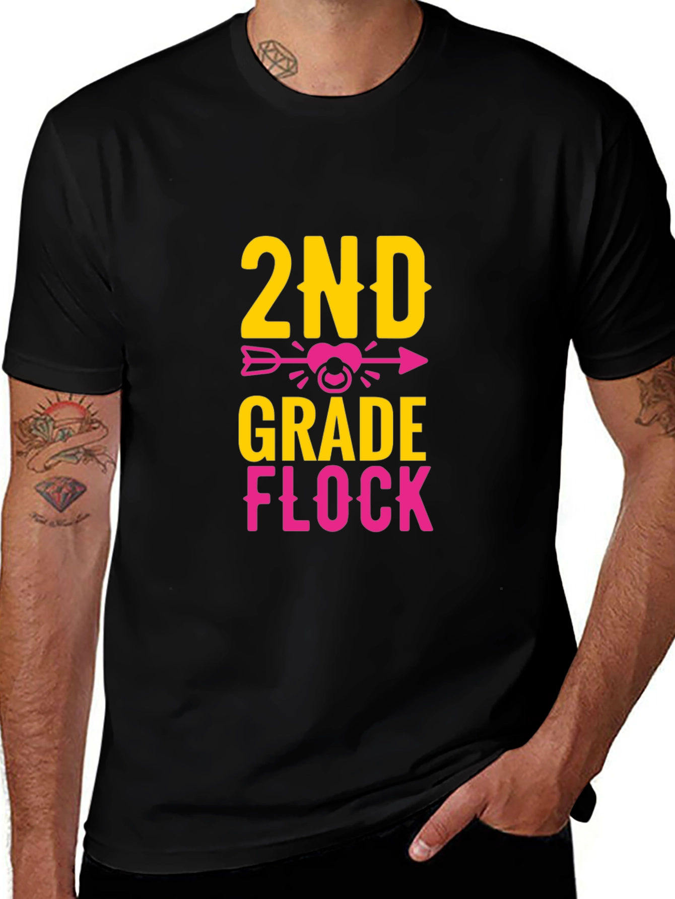 2nd Grade Flock T-Shirt
