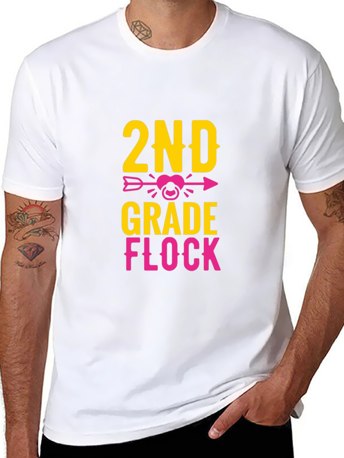 2nd Grade Flock T-Shirt