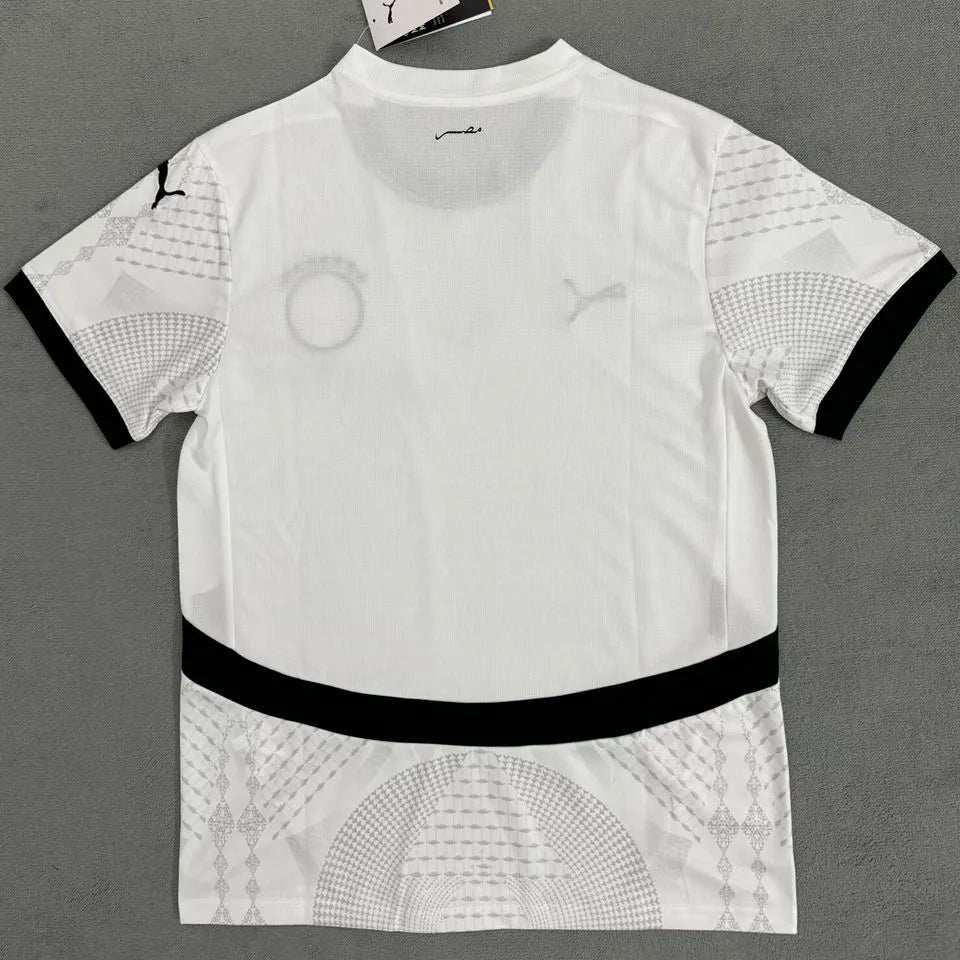 2025 Egypt Away White Fans Soccer Jersey Back