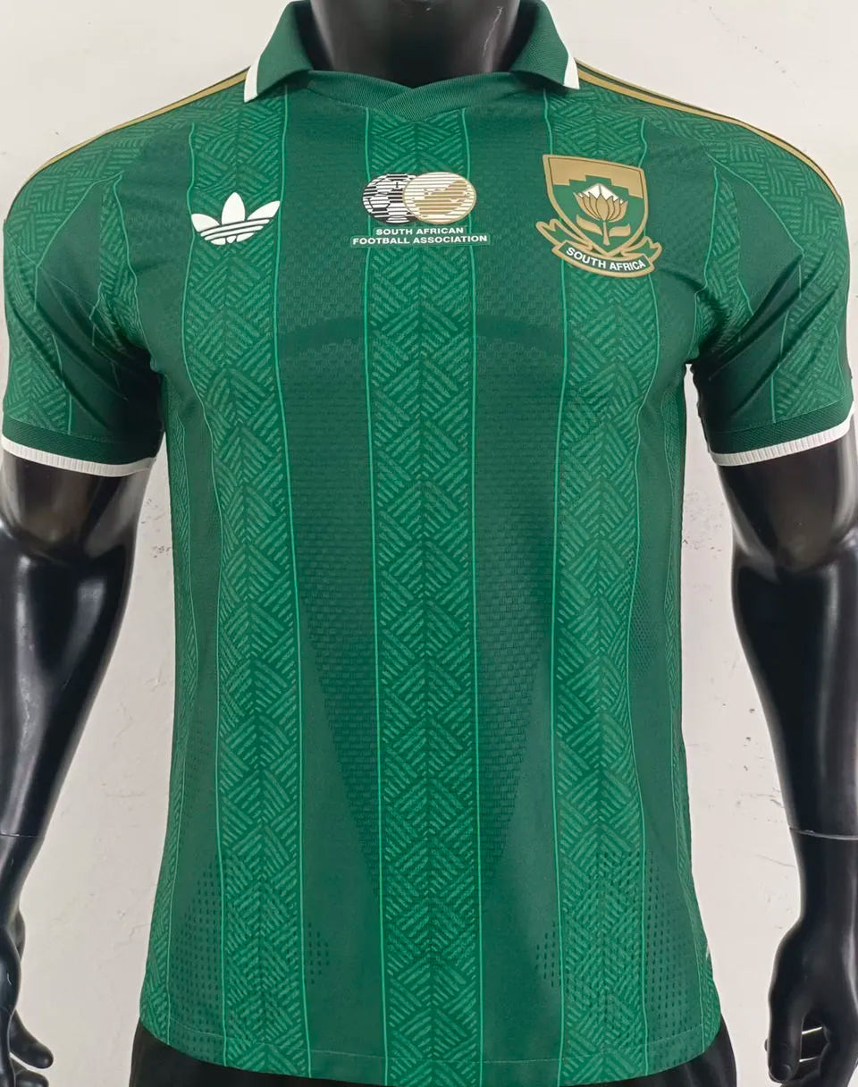 2026/27 South Africa Away Green Plyaer Version Soccer Jersey Front