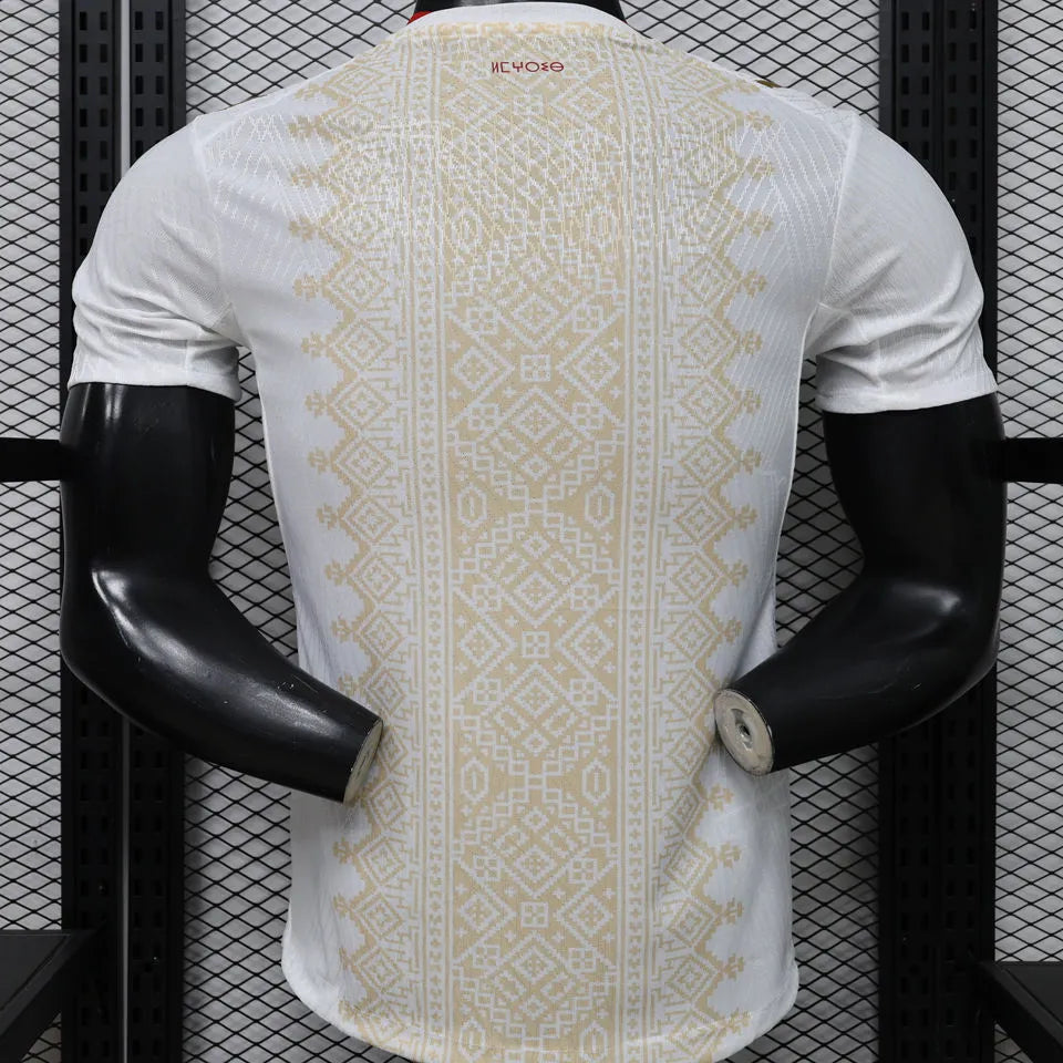 2026/27 Morocco Away White Player Version Soccer Jersey Back