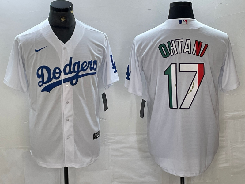 Men's Los Angeles Dodgers Shohei Ohtani White Player Jerseys