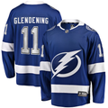 Men's Tampa Bay Lightning Luke Glendening #11 Blue Player Jerseys