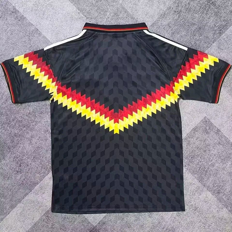 2026/27 Germany Black Retro Style Soccer Jersey Back
