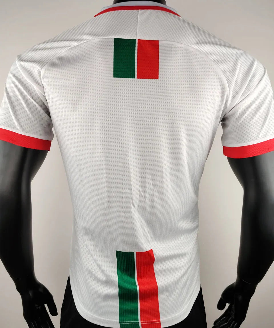 2024/25 Palestine White Player Version Soccer Jersey 英文版 Back