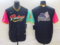 Men's San Diego Padres Black City Connect Replica Team Jerseys