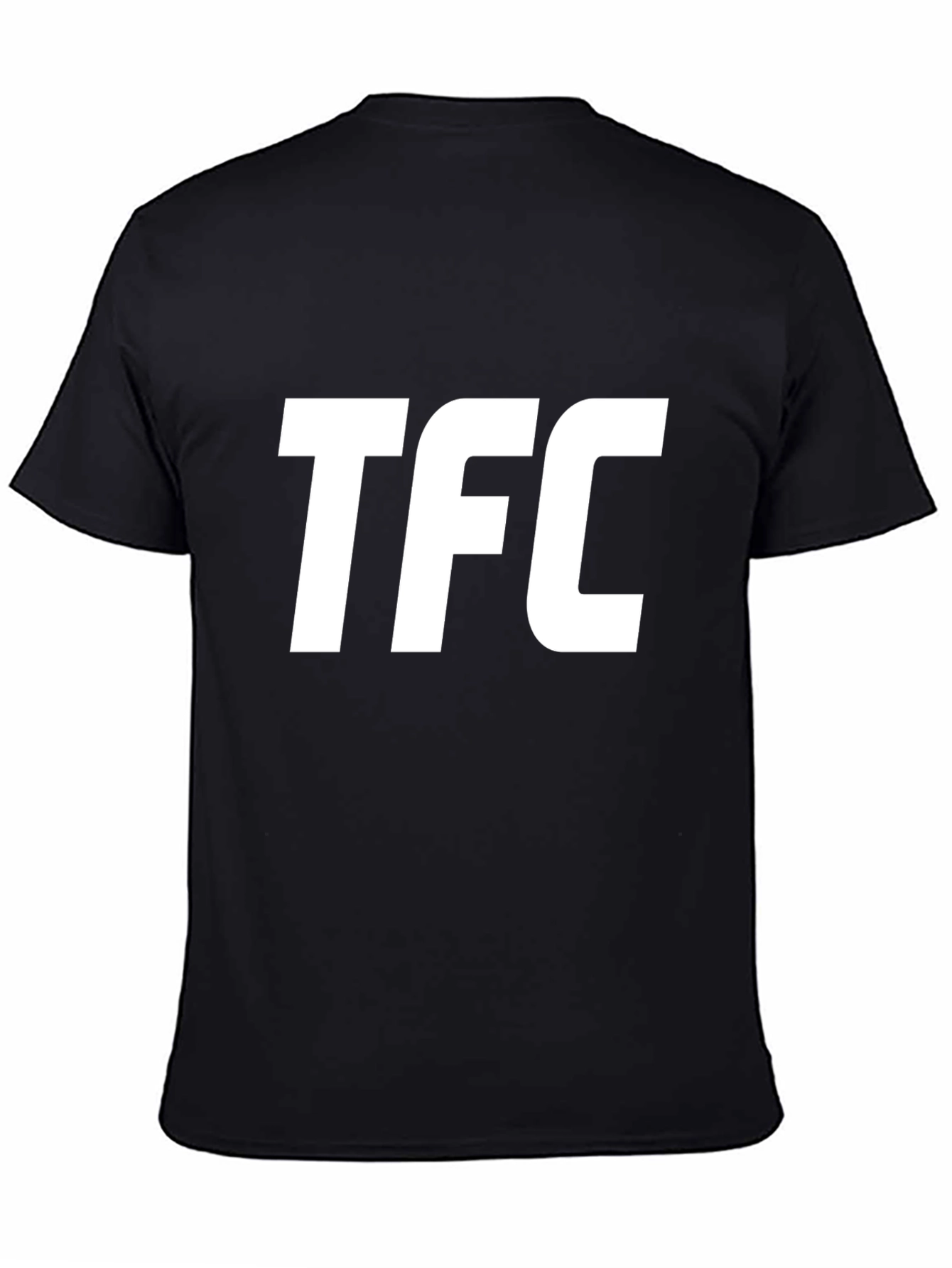 Mens Black TFC Graphic T-Shirt