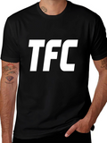 Mens Black TFC Graphic T-Shirt