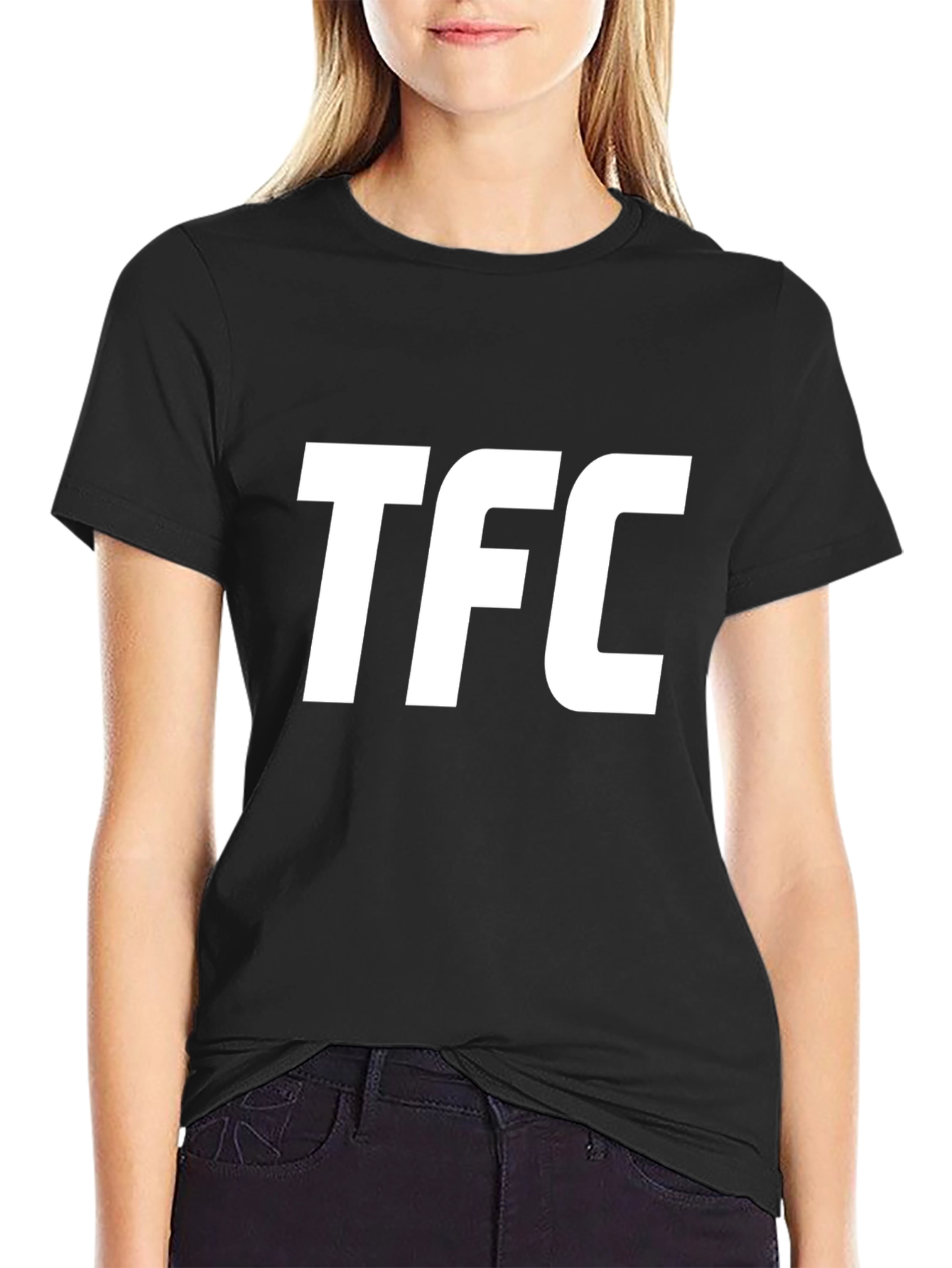 Mens Black TFC Graphic T-Shirt