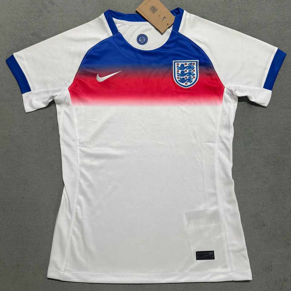 2025/26 England Home White Women Soccer Jersey 女 Front