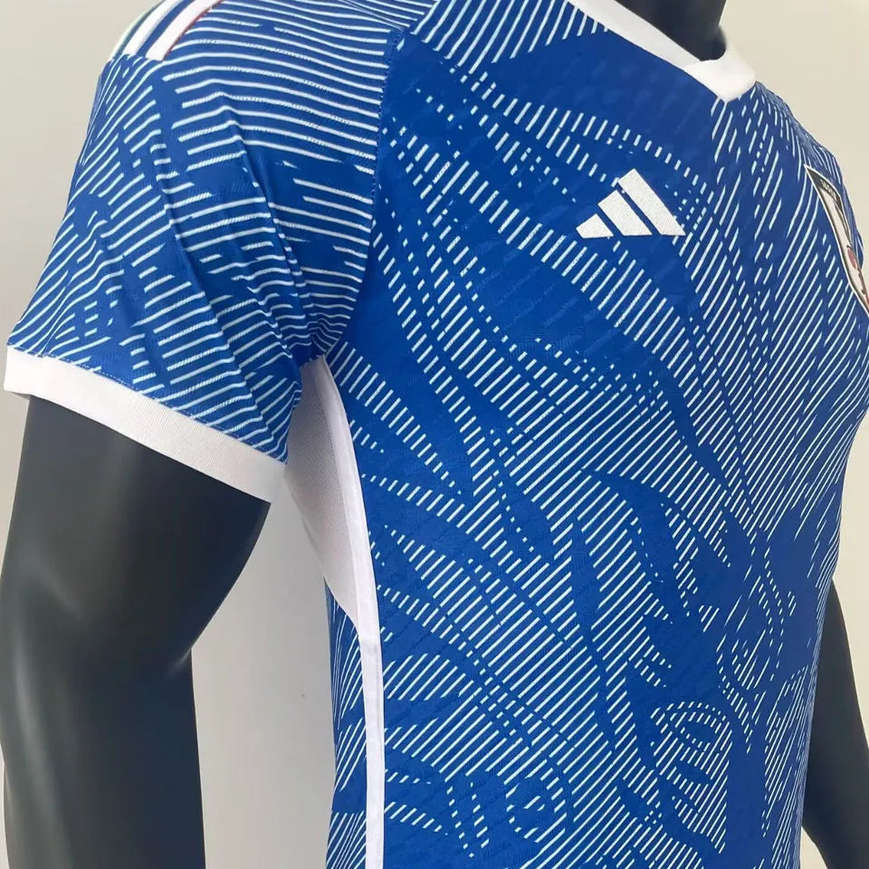 2024 Japan Special Edition Blue Player Version Jersey Detail 3