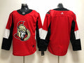 Men's Ottawa Senators Red Home Authentic Blank Blank Jerseys