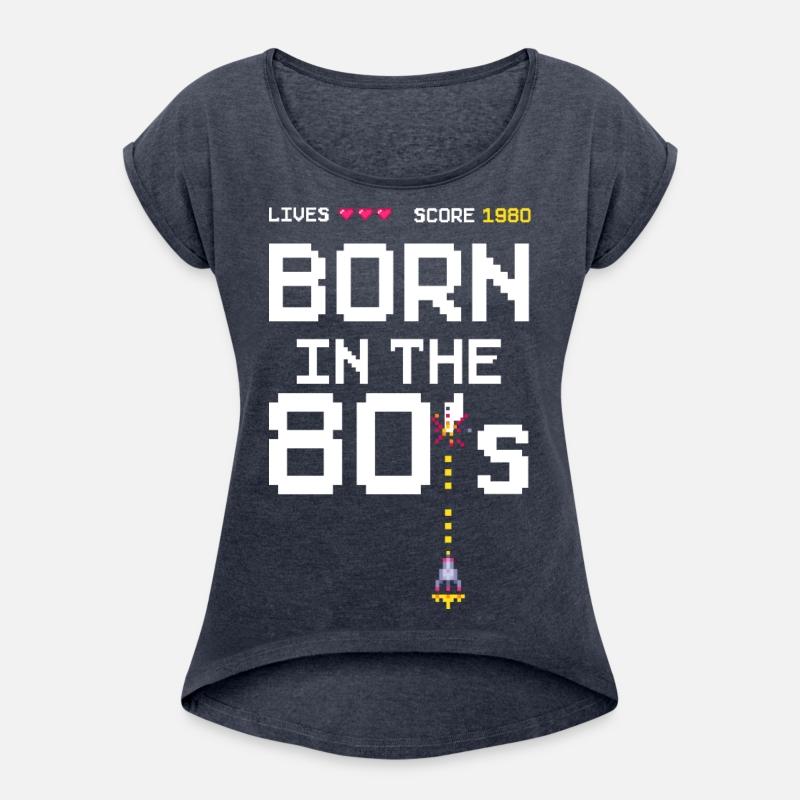 1980 Birtday Retro Gamer Pixel Born in the 80s