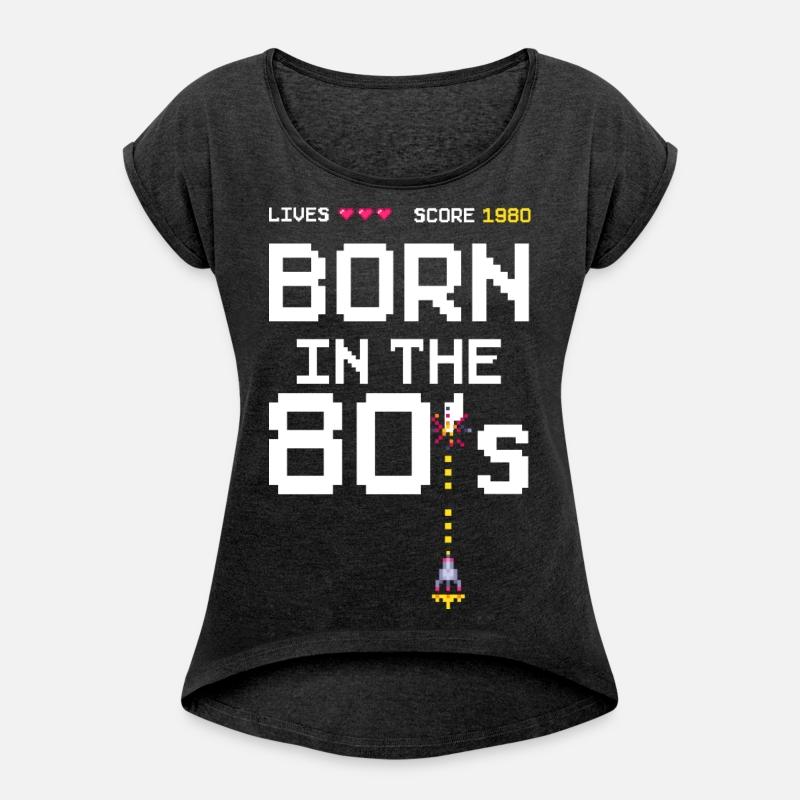 1980 Birtday Retro Gamer Pixel Born in the 80s