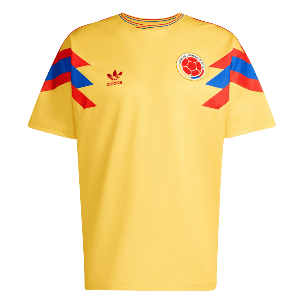 1990 Colombia Away Retro Jersey Front