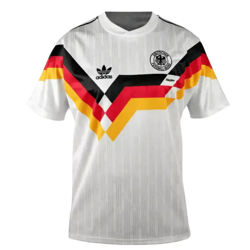 1990 Germany Home Retro Jersey Front