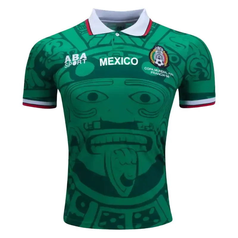 1998 Mexico Home Retro Jersey Front