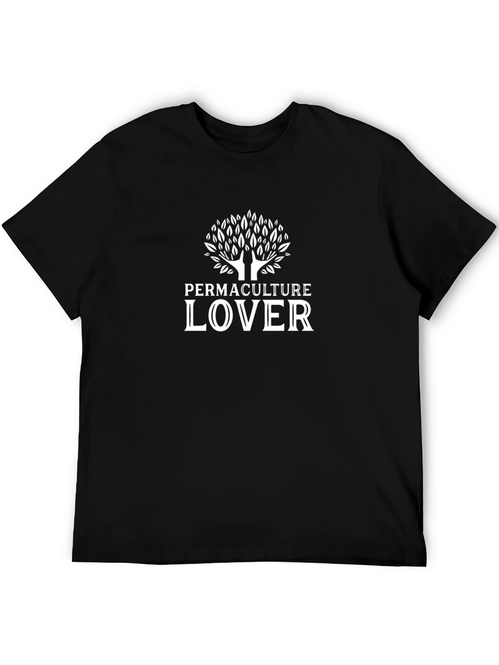 Permaculture Lover Black T-Shirt