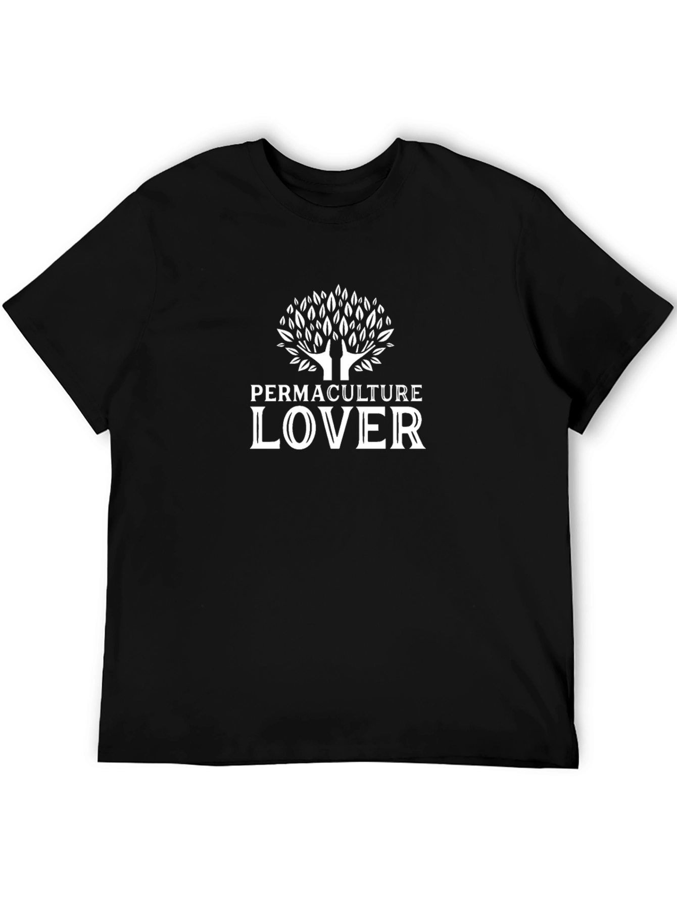 Permaculture Lover Black T-Shirt