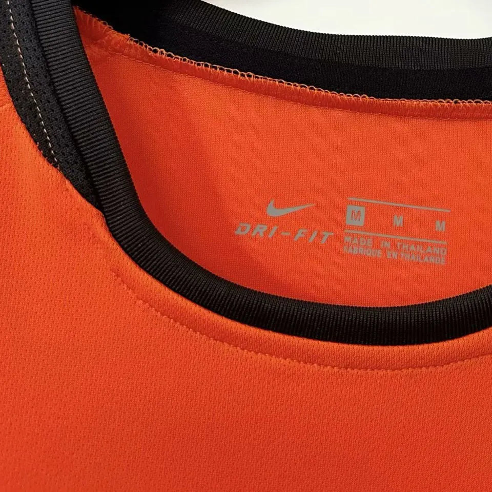 2002 NL Home Orange Retro Jersey Detail 2