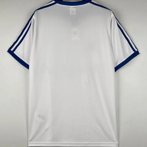 1982 Finland Home White Retro Soccer Jersey Back