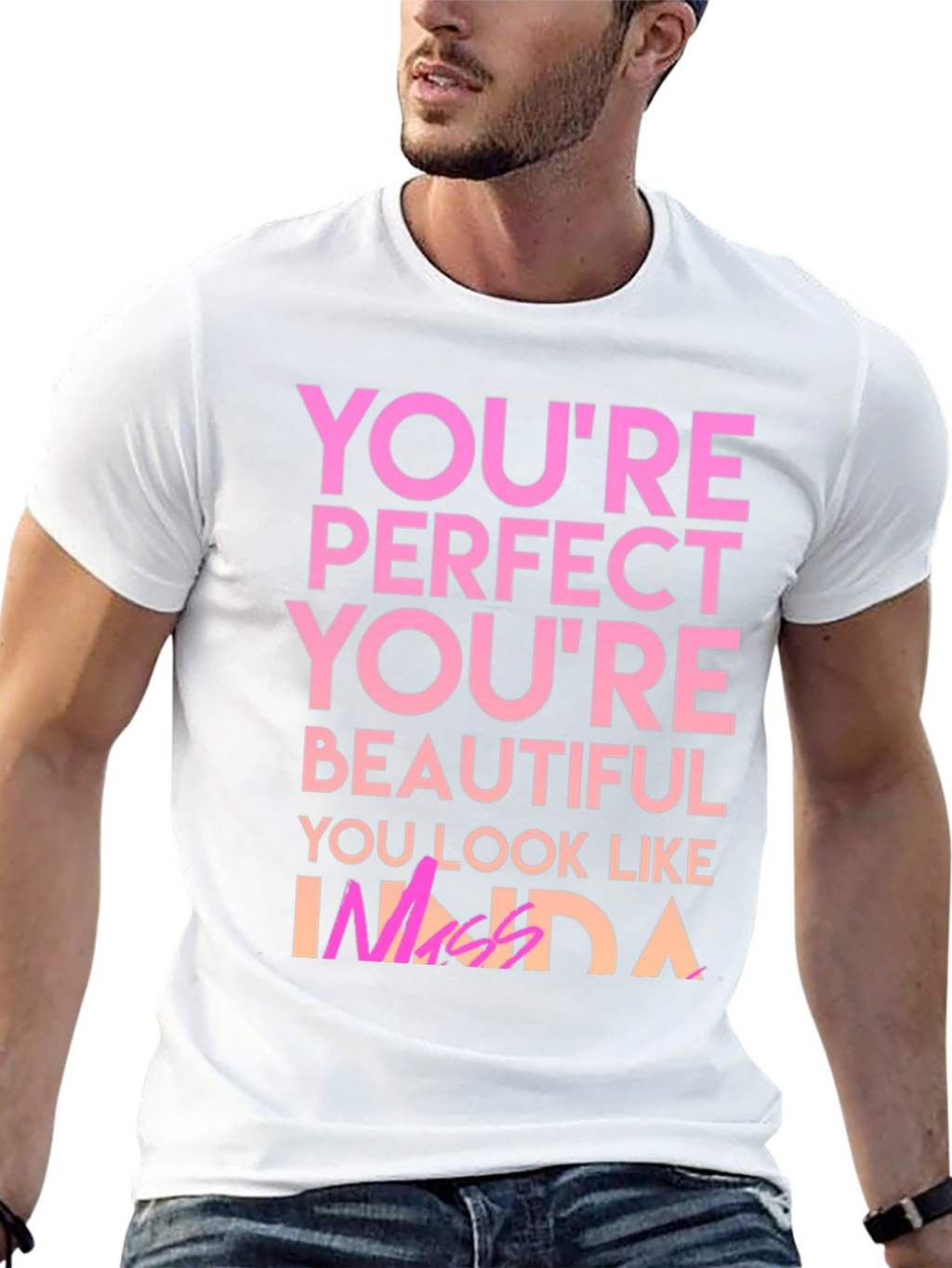 Youre Perfect T-Shirt - Black Graphic Tee