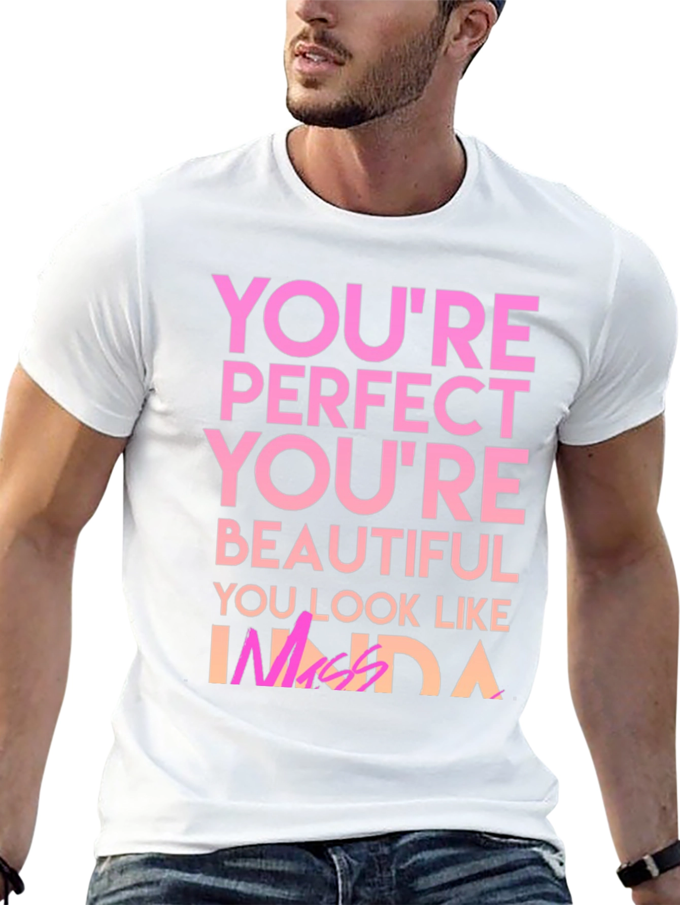 Youre Perfect T-Shirt - Black Graphic Tee