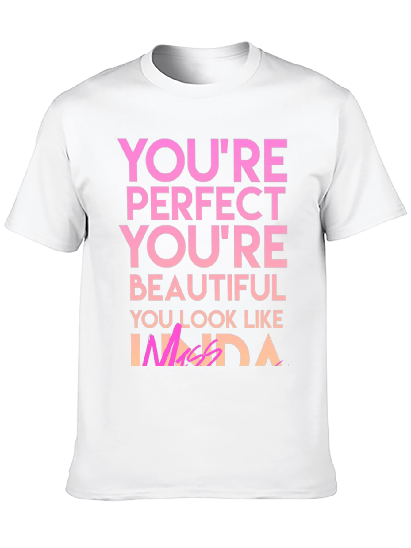 Youre Perfect T-Shirt - Black Graphic Tee