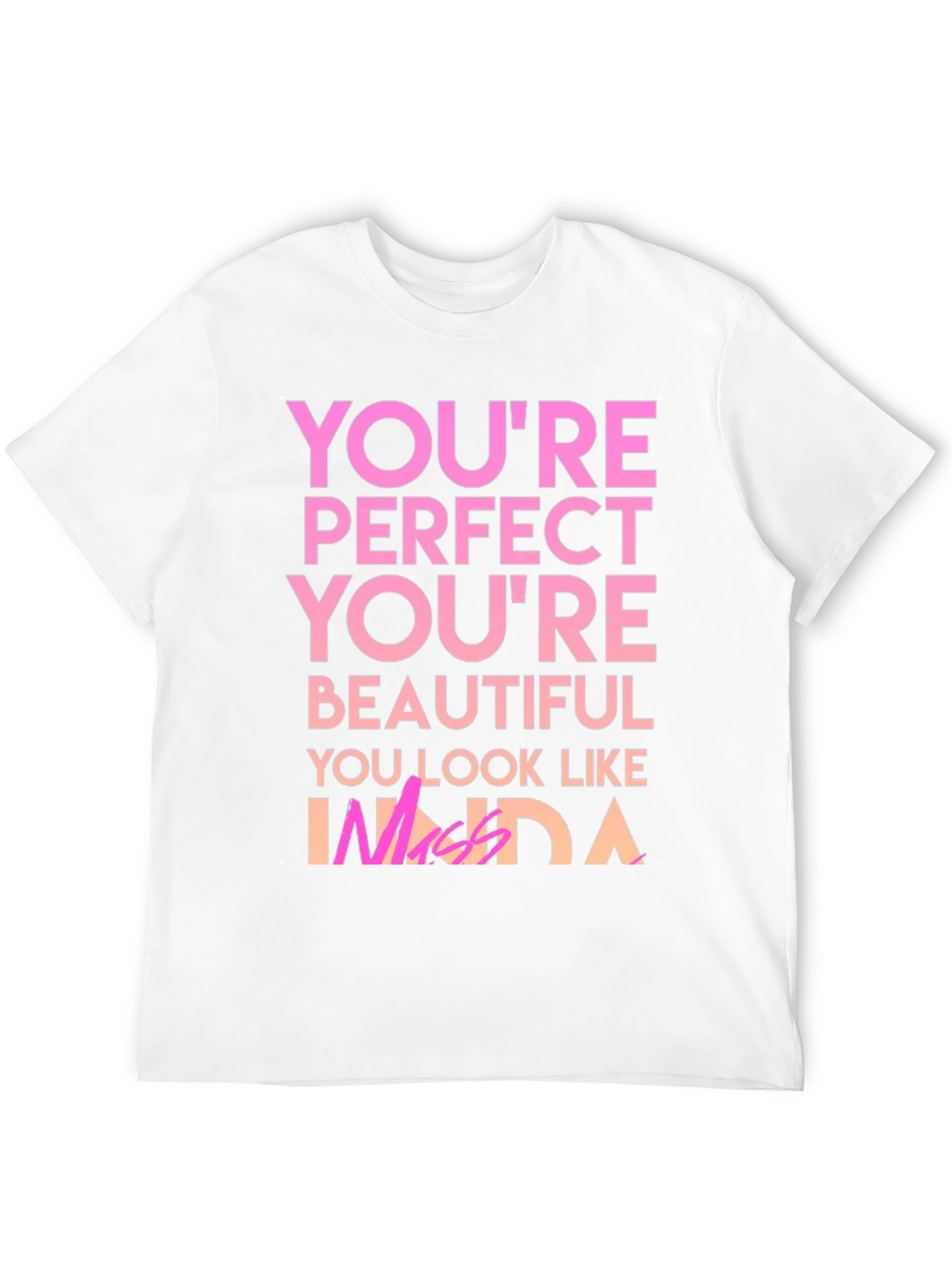 Youre Perfect T-Shirt - Black Graphic Tee