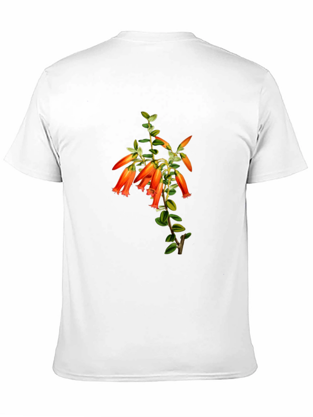 Floral Graphic Tee -  Unique Nature Print