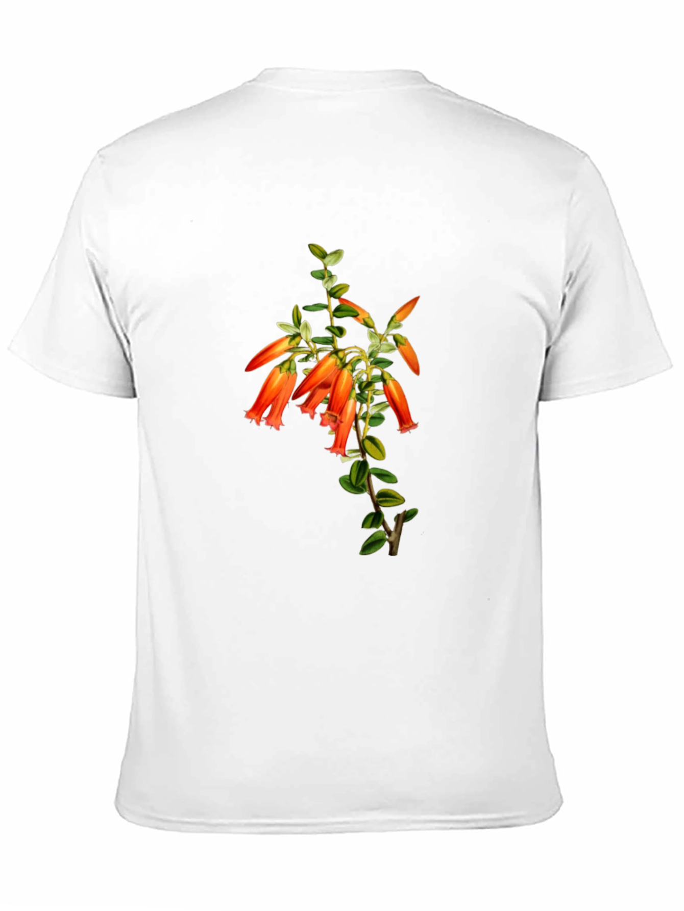 Floral Graphic Tee -  Unique Nature Print