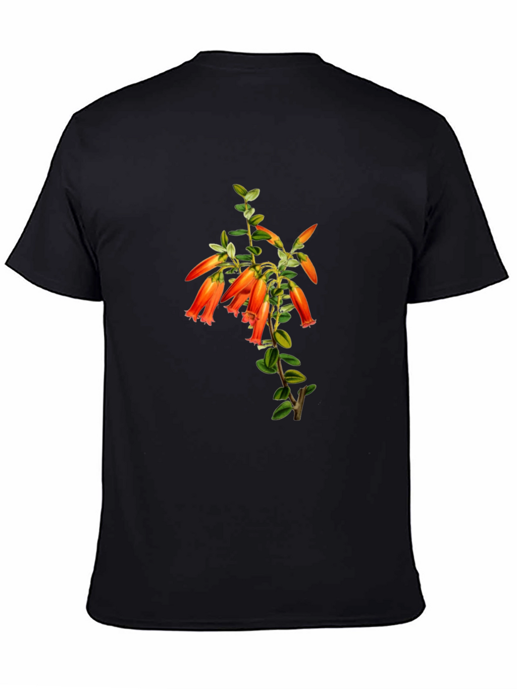 Floral Graphic Tee -  Unique Nature Print