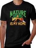 Nature Is My Home Fox T-Shirt