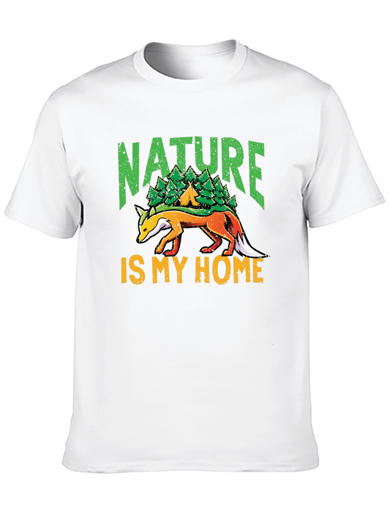 Nature Is My Home Fox T-Shirt