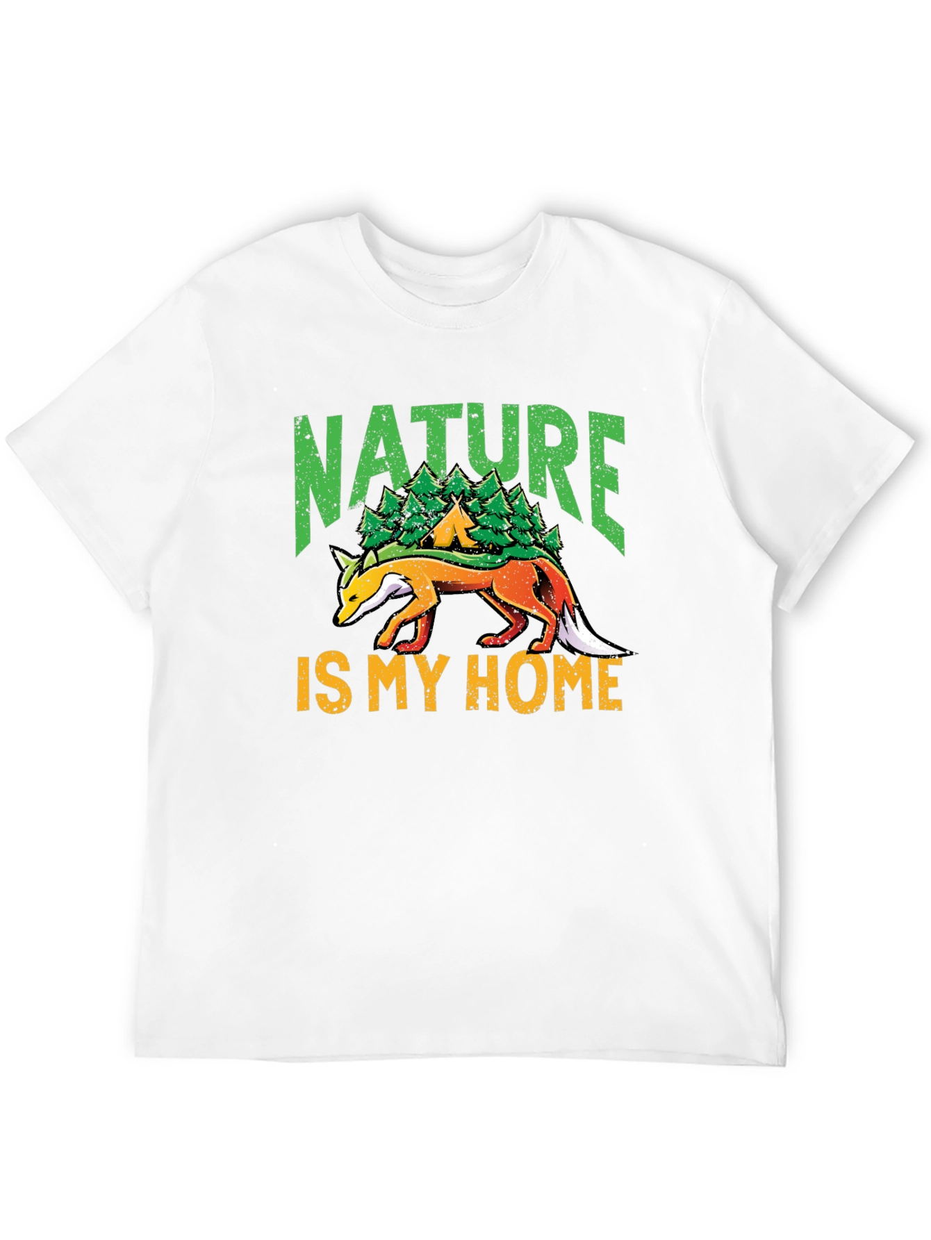 Nature Is My Home Fox T-Shirt