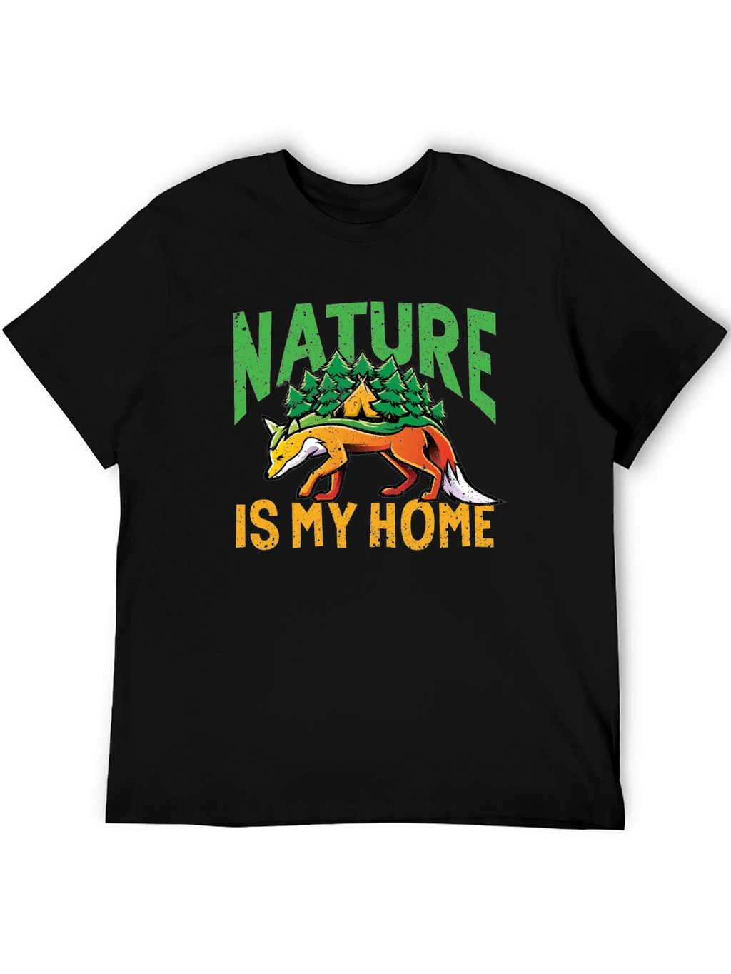 Nature Is My Home Fox T-Shirt