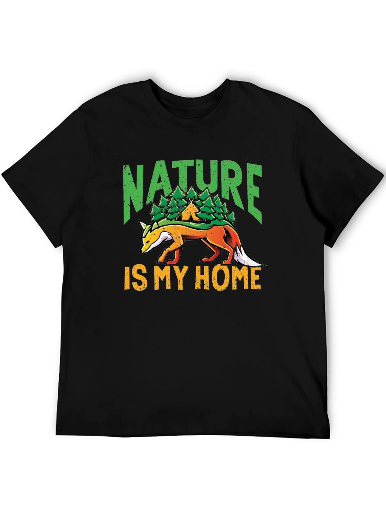Nature Is My Home Fox T-Shirt