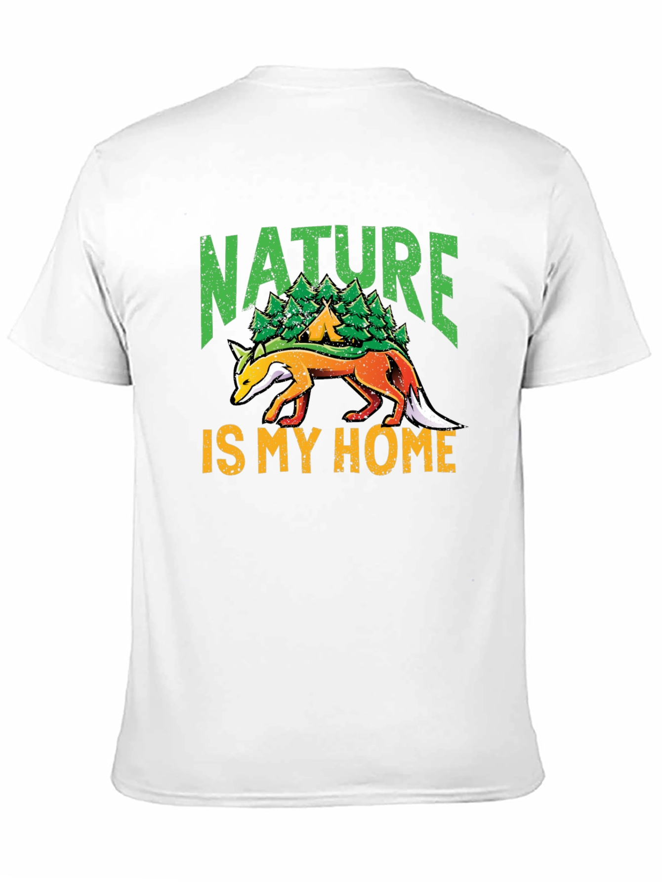 Nature Is My Home Fox T-Shirt