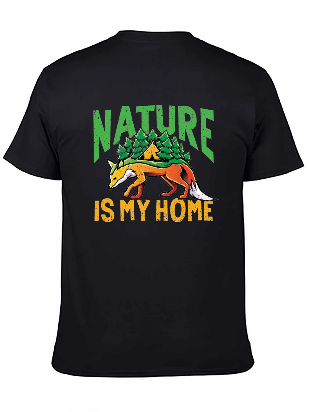 Nature Is My Home Fox T-Shirt