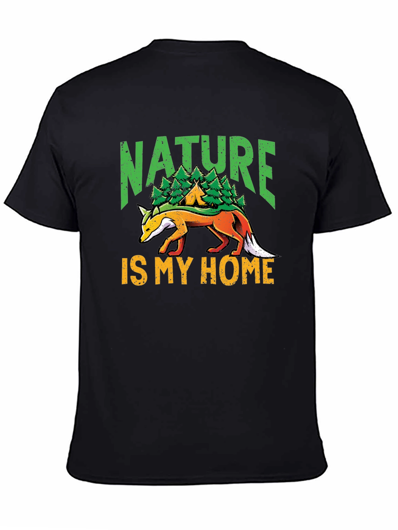 Nature Is My Home Fox T-Shirt