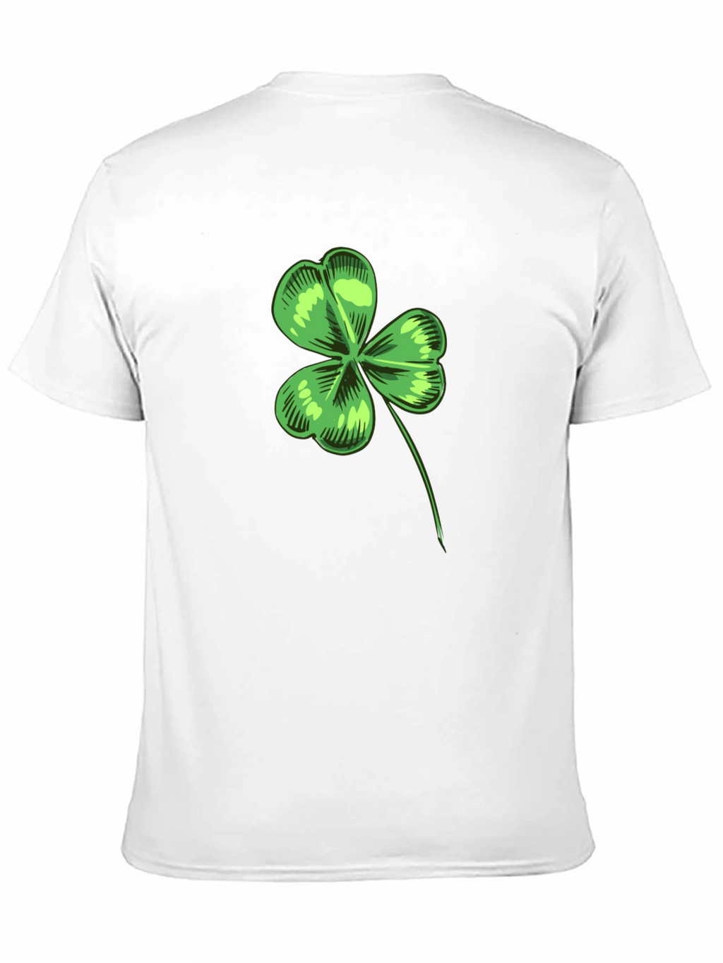 Lucky Green Shamrock Graphic Tee