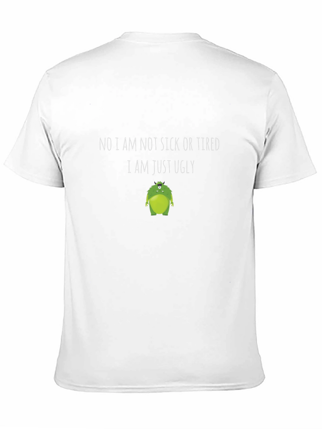 Funny Ugly Monster Graphic T-Shirt