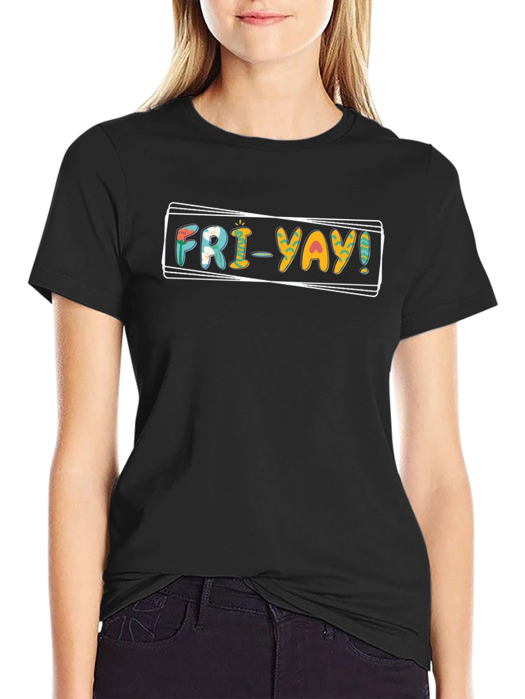 Fri-Yay Graphic Tee - Casual Friday Fun!