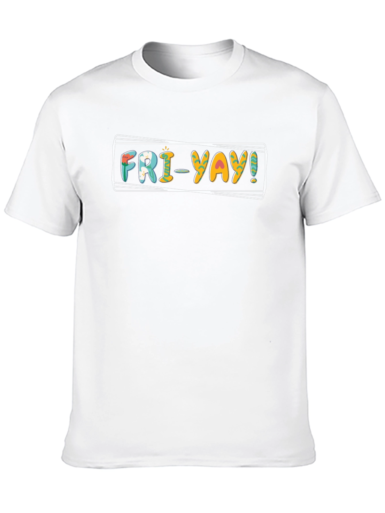 Fri-Yay Graphic Tee - Casual Friday Fun!