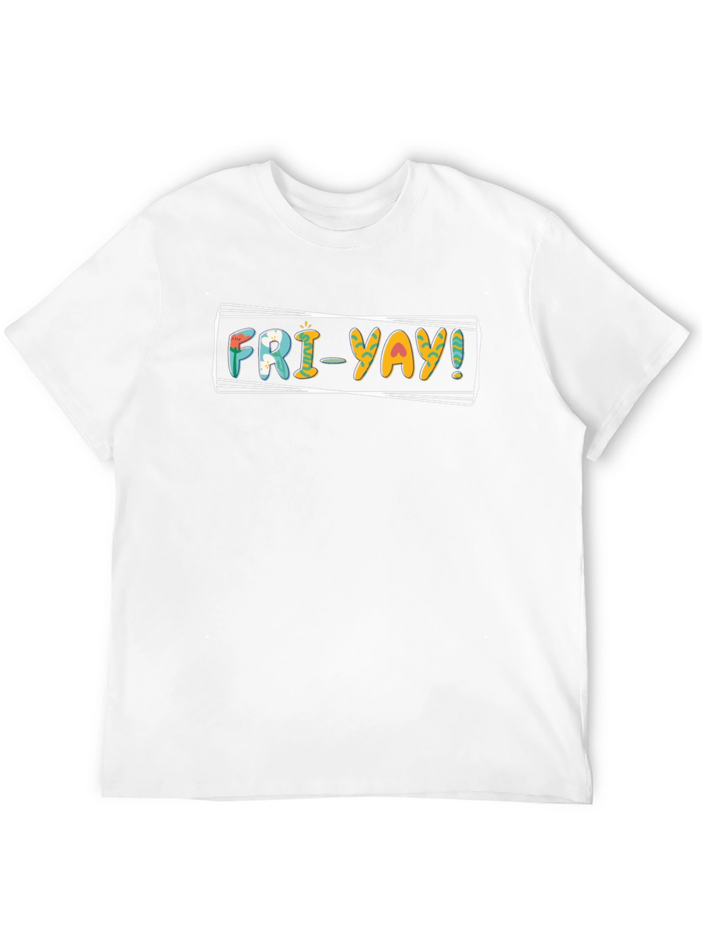 Fri-Yay Graphic Tee - Casual Friday Fun!