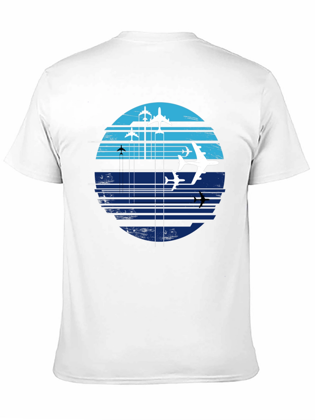 Aviation Airplane T-Shirt - Sky High Design