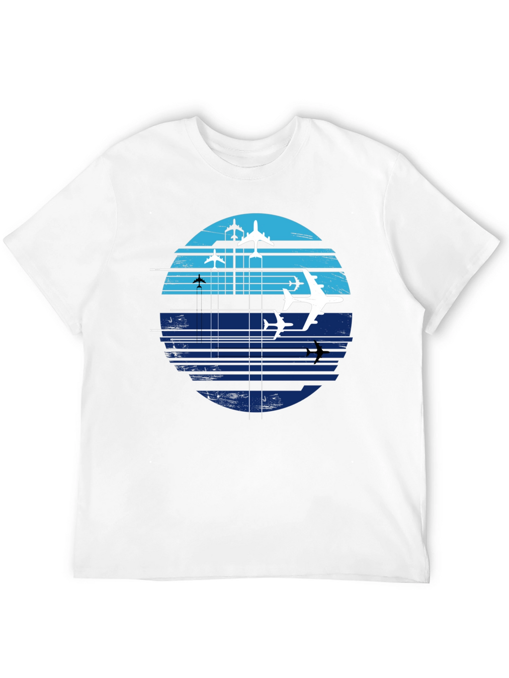 Aviation Airplane T-Shirt - Sky High Design