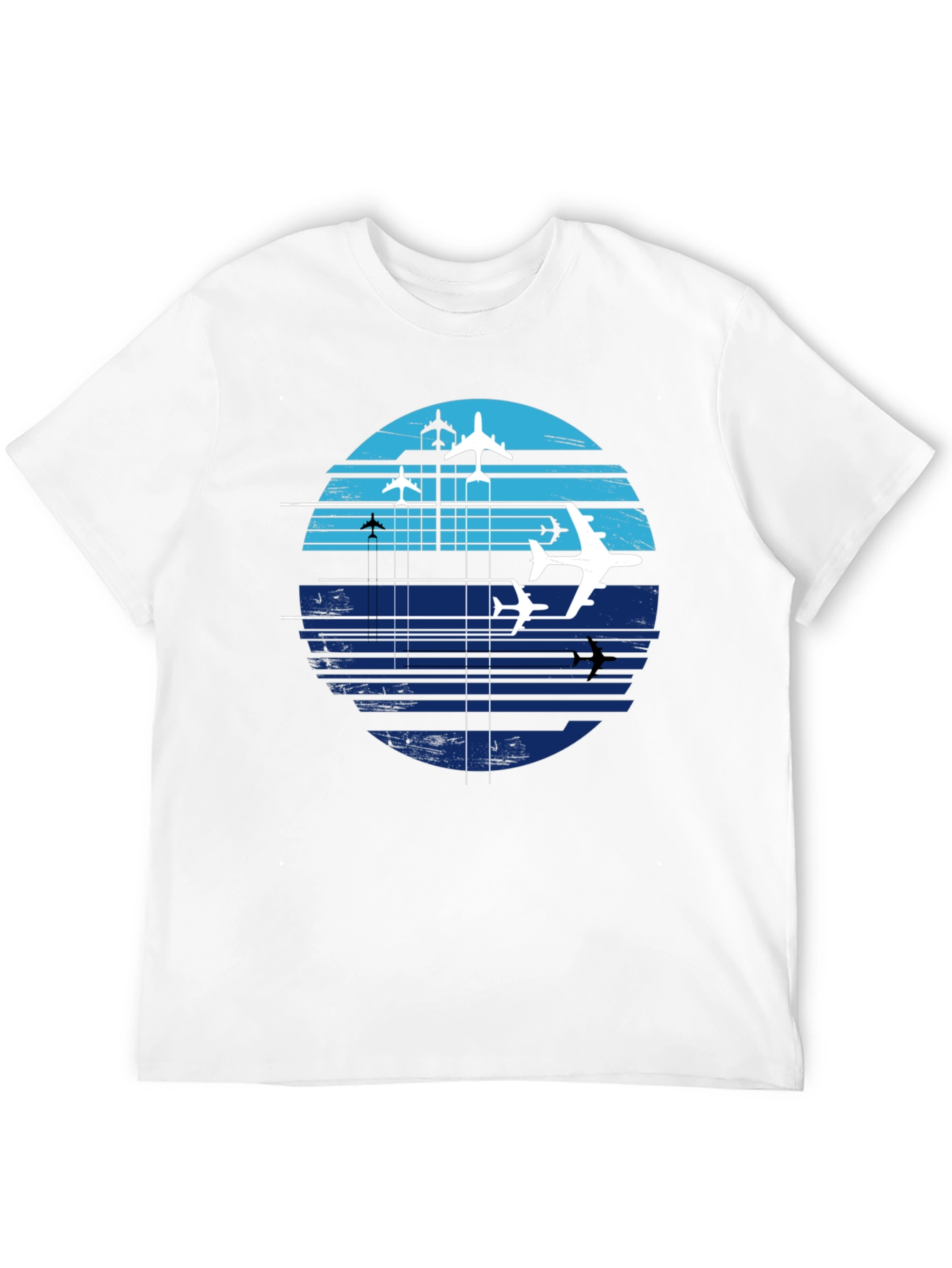 Aviation Airplane T-Shirt - Sky High Design